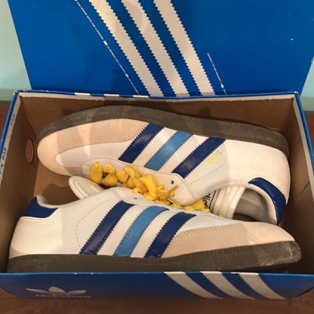 Adidas Samba Classic Steve Zissou lookalike sneakers - Picture 2 of 7